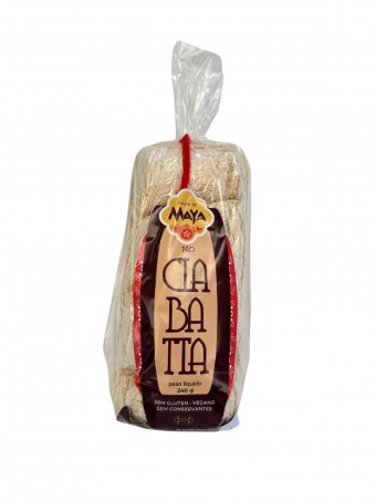 PÃO CIABATTA 2 UNIDADES - 240G - HOUSE OF MAYA