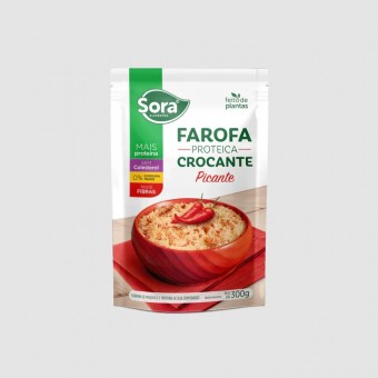 FAROFA CROCANTE PICANTE - 300G -SORA