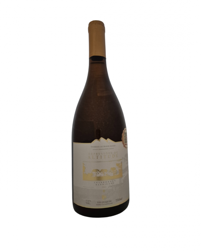 VINHO EXPRESSÕES DE ALTITUDE CHARDONNAY BARRICADO 2021 MONTE AGUDO