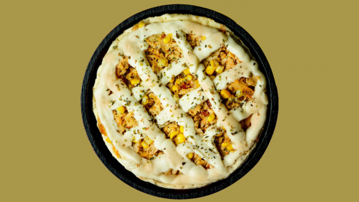 PIZZA FRANGO COM CATUPOP