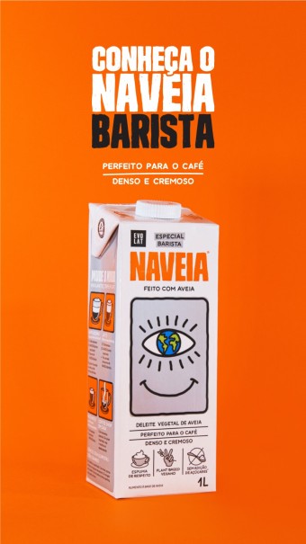 LEITE VEGETAL BARISTA - 1L - NAVEIA