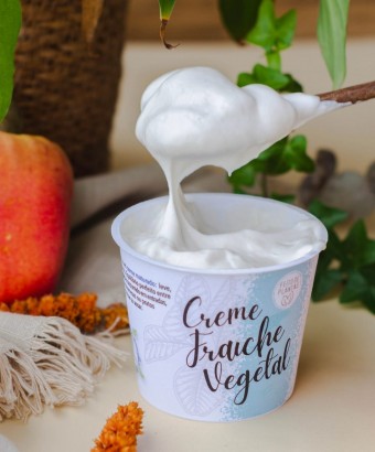 CREME VEGETAL FRAICHE -180G- ECOZY