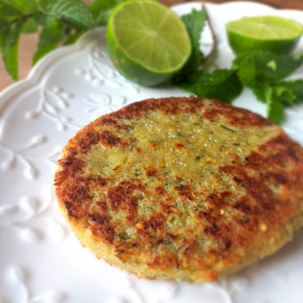 HAMBURGUER DE GRÃO DE BICO - 380G - CHEIRO DE FLORESTA