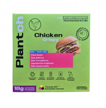 BURGER CHICKEN CRISPY - 220G - PLANTCH
