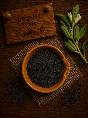 GERGELIM PRETO