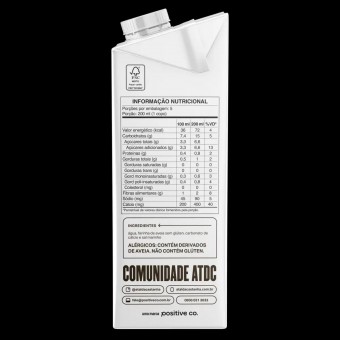 BEBIDA AVEIA LONGA VIDA - 1L - A TAL DA CASTANHA