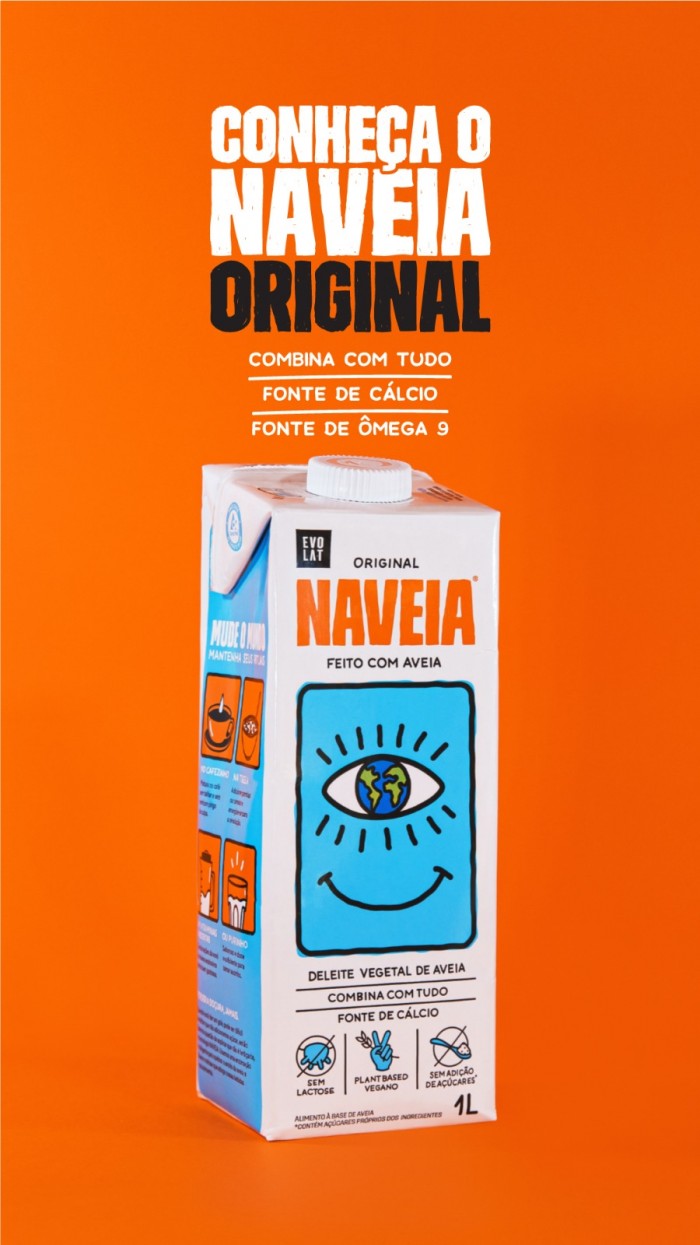 LEITE VEGETAL ORIGINAL - 1L - NAVEIA