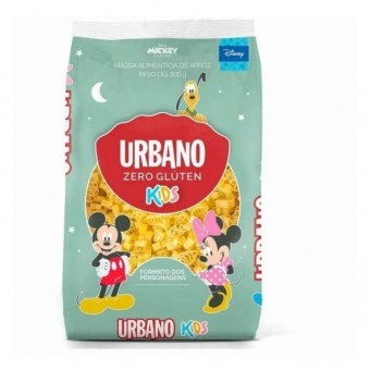 MACARRÃO FORMATO DE PERSONAGENS ZERO GLÚTEN URBANO  500G