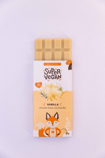 BARRA DE CHOCOLATE VANILLA SUPERVEGAN 95G