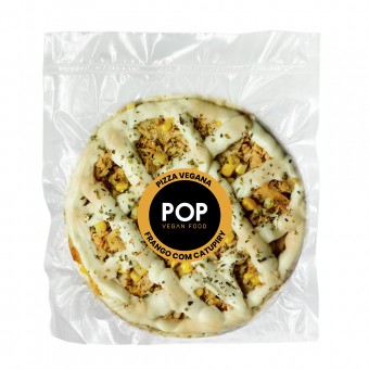 PIZZA FRANGO COM CATUPOP