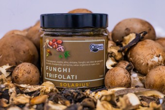 ANTEPASTO FUNGHI TRIFOLATI ORGÂNICA - 190G - SOLARIUS