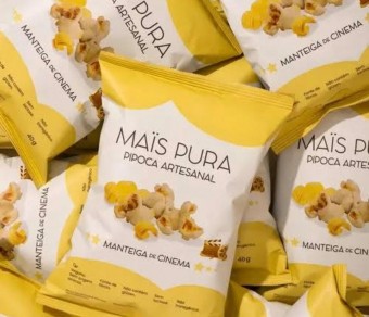 PIPOCA SABOR MANTEIGA DE CINEMA - 40G - MAIS PURA