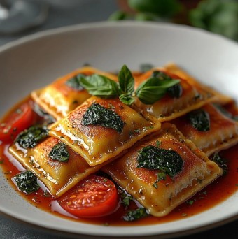 RAVIOLONE DE ESPINAFRE LA PASTA VEGANA 500G