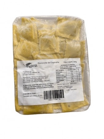 RAVIOLONE DE ESPINAFRE LA PASTA VEGANA 500G