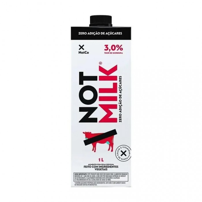 NOT MILK ORIGINAL ZERO 1L NOTCO