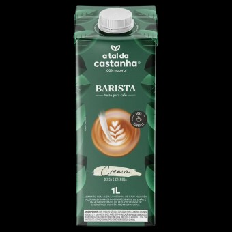 LEITE CASTANHA BARISTA CAJU/AVEIA - 1L - A TAL DA CASTANHA
