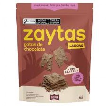 LASCAS GOTAS DE CHOCOLATES 80G ZAYTAS