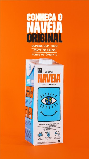 LEITE VEGETAL ORIGINAL - 1L - NAVEIA