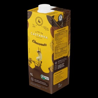 LEITE CASTANHA DE CAJU CHOCONUTS - 200ML - A TAL DA CASTANHA