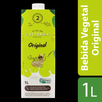 LEITE CASTANHA DE CAJU ORIGINAL - 1L - A TAL DA CASTANHA