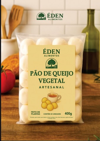 PÃO DE QUEIJO VEGETAL - 400G - ÉDEN