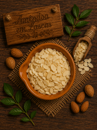 AMÊNDOA LAMINADA 50G