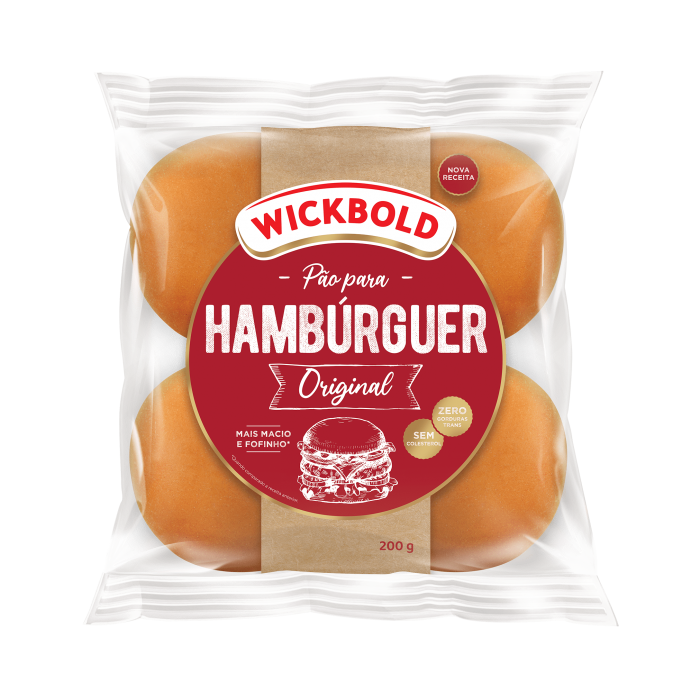 PÃO DE HAMBURGUER WICKBOLD