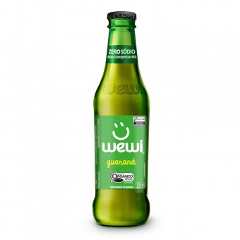 REFRIGERANTE GUARANÁ ORGÂNICO - 225ML - WEWI