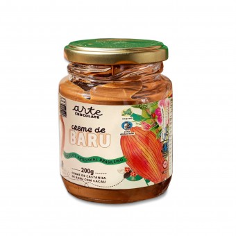 CREME DE BARU COM CACAU - 200G - ARTE CHOCOLATE