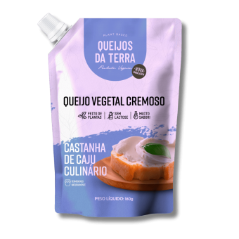 QUEIJO CREMOSO FERMENTADO CASTANHA DE CAJU CULINÁRIO