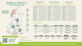 BEBIDA DE COCO - 700ML - VIDAVEG