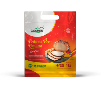 PEITO DE PERU DE VEGANO "NATALINO" 1KG - GOSHEN