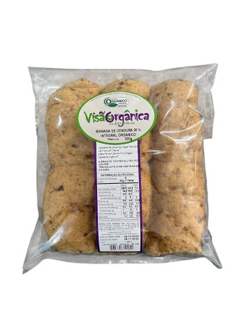 BISNAGA DE CENOURA 35% INTEGRAL VISÃO ORGANICA 350GR