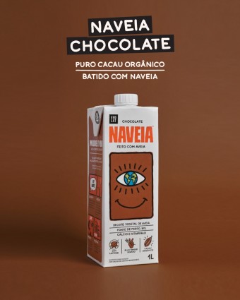 LEITE VEGETAL CHOCOLATE - 1L - NAVEIA