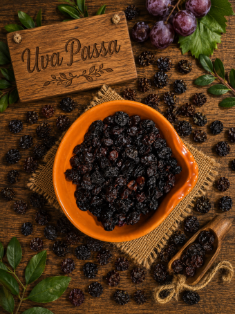 UVA PASSA PRETA 300G