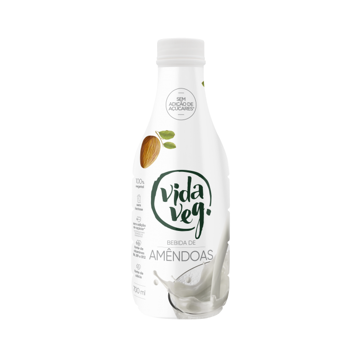 BEBIDA DE AMENDOAS - 700ML - VIDAVEG