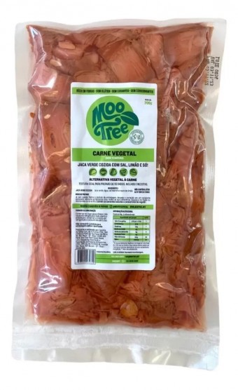 CARNE VEGETAL JACA VERDE COZIDA MOO TREE 700G
