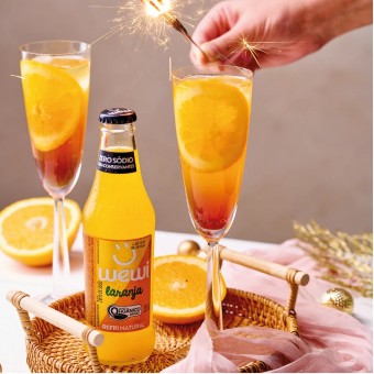 REFRIGERANTE DE LARANJA - 255ML - WEWI