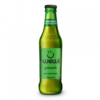 REFRIGERANTE GUARANA ZERO - 255ML - WEWI
