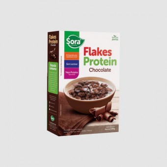FLAKES PROTEIN CHOCOLATE - 120G - SORA