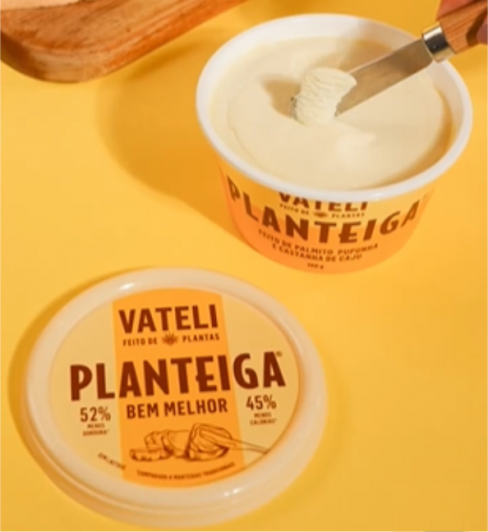 MANTEIGA DE PALMITO DE PUPUNHA E CASTANHA DE CAJU - 200GR - PLANTEIGA
