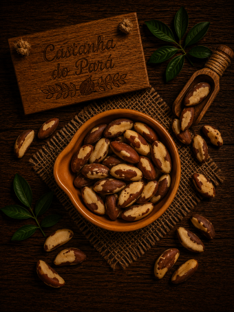 CASTANHA DO PARA MÉDIA A GRANEL