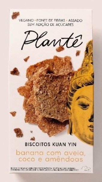 BISCOITO BANANA COM AVEIA, COCO E AMÊNDOAS -42G - PLANTÊ