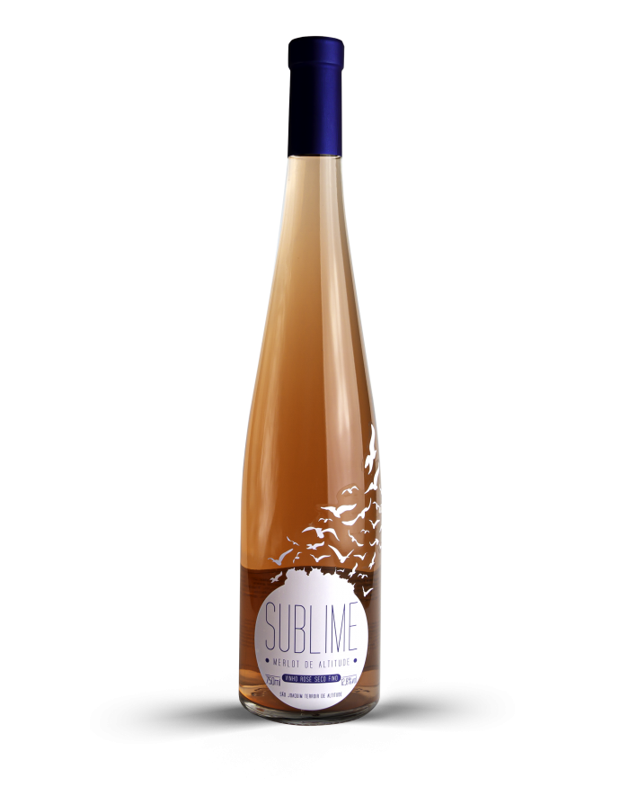 VINHO SUBLIME ROSÉ DE ALTITUDE MERLOT 2022 MONTE AGUDO