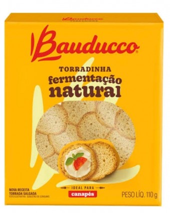 TORRADINHA FERMENTAÇÃO NATURAL CANAPÉS 110G BAUDUCCO