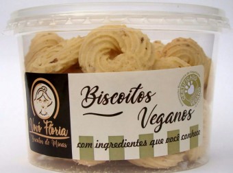 BISCOITO DE MINAS SABOR NATA COM COCO ? 250G