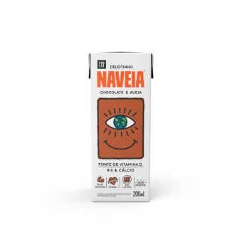 LEITE VEGETAL DELEITINHO CHOCOLATE - 200ML - NAVEIA