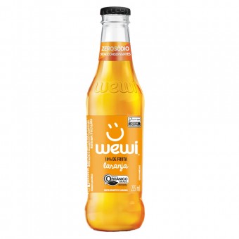 REFRIGERANTE DE LARANJA - 255ML - WEWI