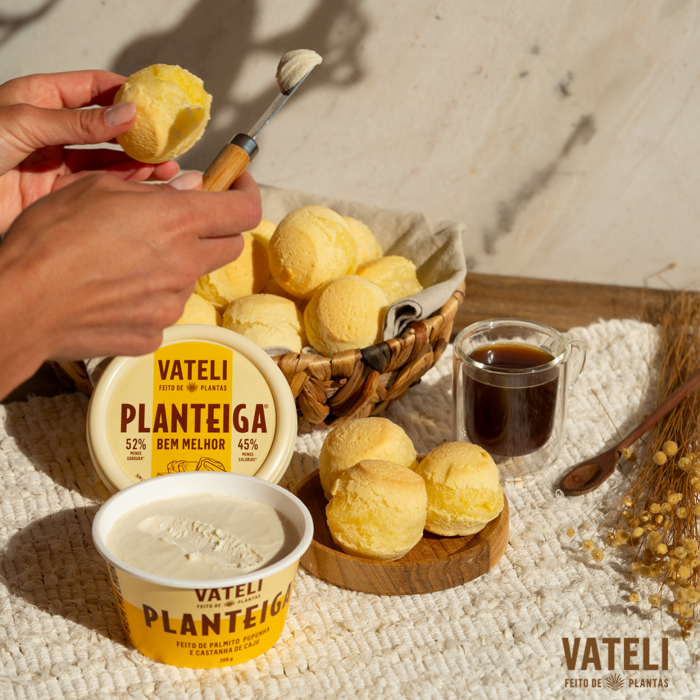 MANTEIGA DE PALMITO DE PUPUNHA E CASTANHA DE CAJU - 200GR - PLANTEIGA